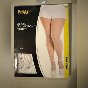 Spirit Black Plus Size Tights